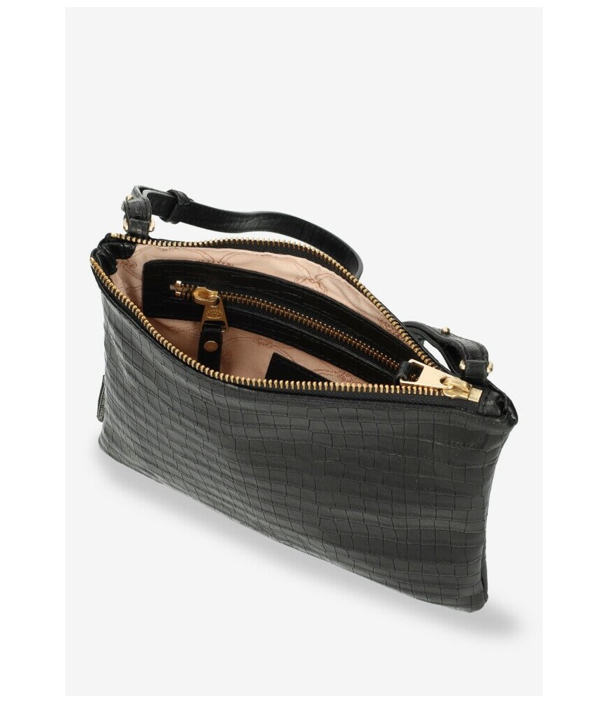 Zwarte FRED DE LA BRETONIERE Schoudertas JULIETTE CROSS BODY Zwarte FRED DE LA BRETONIERE Schoudertas JULIETTE CROSS BODY