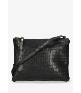 Zwarte Fred De La Bretoniere Schoudertas Bregje Cross Body