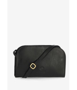 Zwarte Fred De La Bretoniere Schoudertas Fleure Cross Body