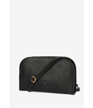 Zwarte Fred De La Bretoniere Schoudertas Fleure Cross Body