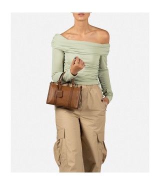 BURKELY Keen Keira Tote Small Clever Cognac