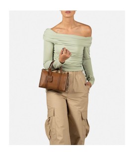 BURKELY Keen Keira Tote Small Clever Cognac