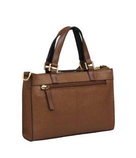 BURKELY Keen Keira Tote Small Clever Cognac